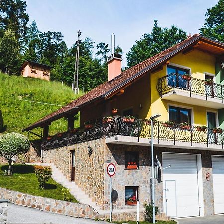 Apartmaji Krebs Mezica Esterno foto